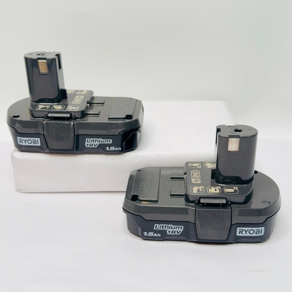 RYOBI P189 1.5Ah Battery Packs (Lot Of 2) *Parts Only- Not Working * - Picture 4 of 11